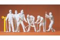 Gleisbauarbeiter. 6 Figuren