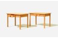 Tisch. 2 Stck. Unbemalt. Bau