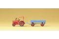 Hanomag-Schlepper mit Anhnge
