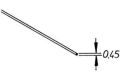 Stelldrhte 0,45 mm,10Stck