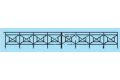 Gelnder fr Brcken 60cm SpurTT
