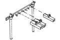 Rollenhalter, Einzelhauben