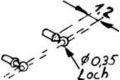 Griffstangenhalter f.0,3 mm D