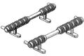 Stromabn.Rillenisolator 2Paar