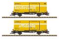 Containerwagen-Set Post RhB