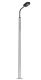 Betonmast-Lampe            H0