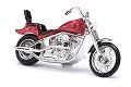 US Motorrad rot-metallic