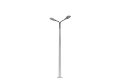 Betonmast mit 2 Lampen  H0