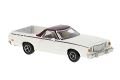 Ford Ranchero, weiss/dunkelrot