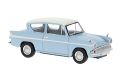 Ford Anglia, hellblau/weiss
