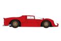 Ferrari 330 P3 Berlinetta, rot