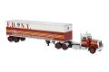 Peterbilt 359 Koffer-Sattelzug
