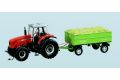 Traktor MF mit Anhnger