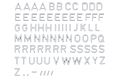 Beschriftungs-Kit ABC