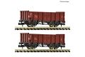 2er Set offene Guterwagen DR