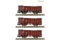 3er Set offene Guterwagen DR, Ep.IV