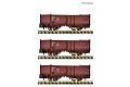 3er Set offene Guterwagen DR, Ep.IV